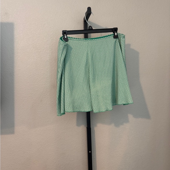 Wild Fable Light Green Patterned Tank Top and Skort Set - Picture 8 of 8